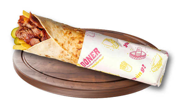 2X Hot Taco Rindfleisch Döner